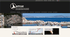 Desktop Screenshot of amse-aixmarseille.fr
